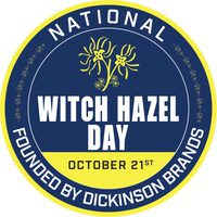 National witch hazel day logo